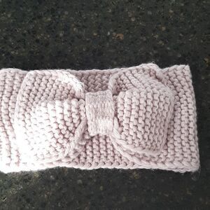 Bow winter headband 